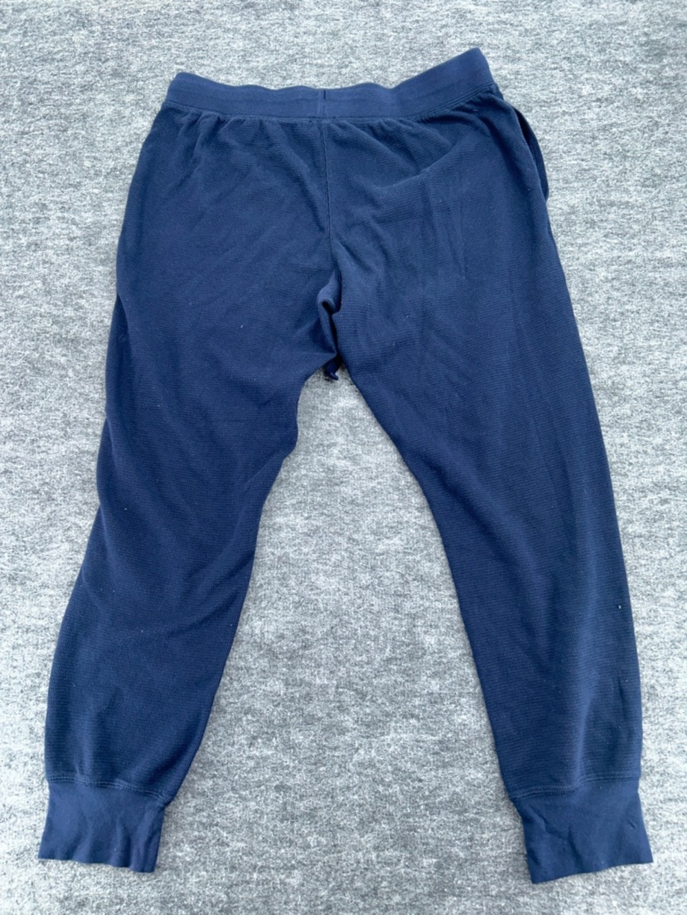 Polo Ralph Lauren Waffle Knit Pajama Jogger Pants Navy Blue Men’s Size XL - Picture 9 of 10
